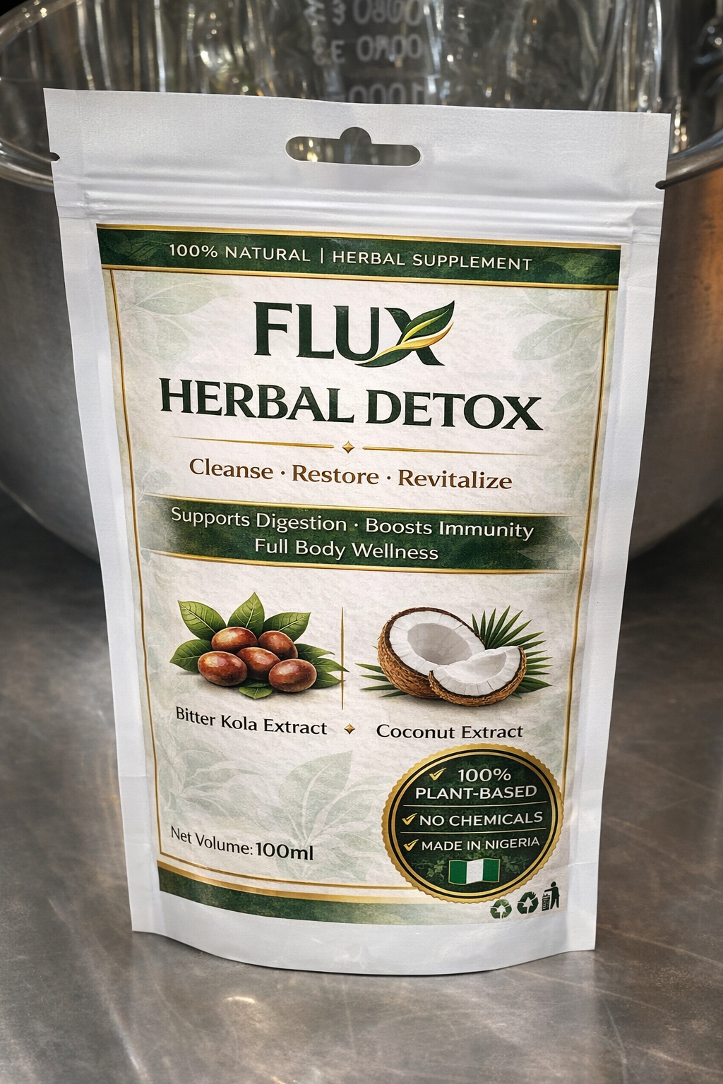 Flux Herbal Detox | Cures infection and Immune System Booster